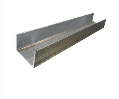 China Hanging Hot Rolled Cold Formed Steel Profile Galvanized C Channel Profile Price Steel Ms Channel U Shape Steel for sale