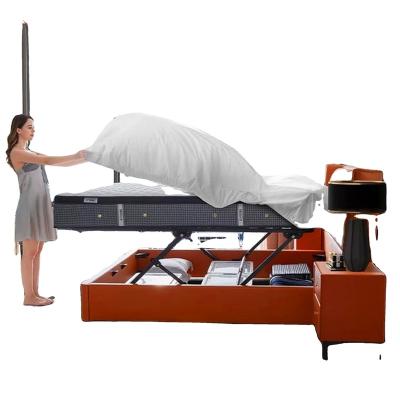 China Foldable King Size Under Bed Bench With Modern Storage Box for sale