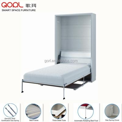 China QF124SZ space saving foldable folding table auto hidden murphy bed for sale