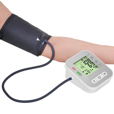 China Plastic Full Automatic Digital Blood Pressure Monitor Blood Pressure Meter Medical Supplies Sphygmomanometer for sale