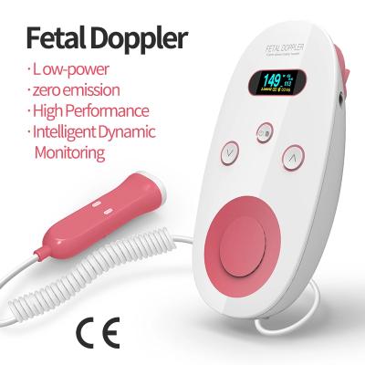 China Manufacturer IMDK Home Handheld Ultrasound Prenatal Hospital Clinic Fetal Heart Rate Monitoring Fetal Doppler for sale