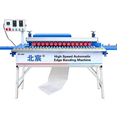 China Small Edging Hotels Woodworking Machine High Speed ​​Automatic End Cutting For 3mm Edging Wood for sale