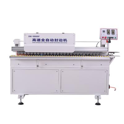 China Hotels DW1800 high speed straight line edge bander automatic woodworking edgebander machine for sale