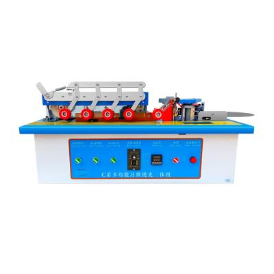 China Hotels JINAN FX-20 woodworking edging machine cabinet furniture furniture small mini edge banding with trimming and polishing for sale