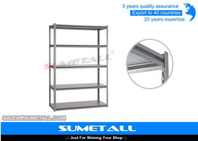 China 5 prateleiras da garagem do metal do shelving do rebite de Boltless da série com furos invisíveis à venda