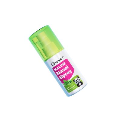 China 60 ml de refrescante relajante CleaNote Solución Salina de menta Spray Nasal para niños en venta