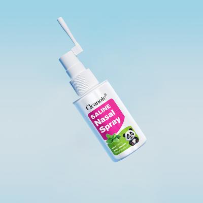 China US FDA Crianças Mint Salina Spray Nasal Para Congestionamento Nasal 60 ml Relaxante Refrescante à venda