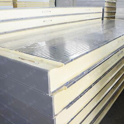 China Cold Room / Wall / Roof Certified Manufacturer 60mm PU Puff Sandwich Panels In Oman for sale