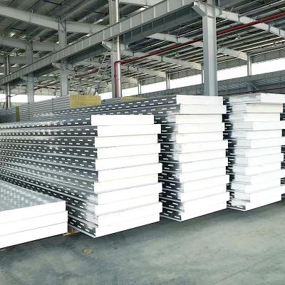 China Heat insulation for cold storage roof sandwich panel price/thermal insulation EPS of fridge/wall/vehicle 50mm thick for sale