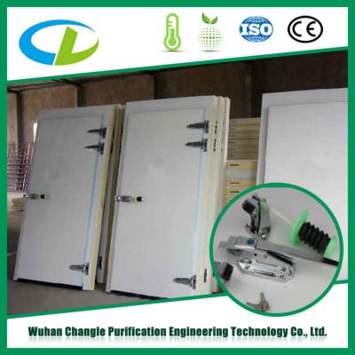 China frozen food storage cold room door, cold room door handle, cold room door hardware for sale