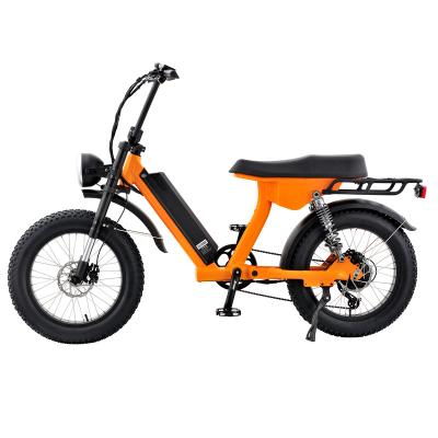 China CHINA Factory ODM Aluminum Alloy Frame Beach Cruise Retro Bike 500w Retro Tire Ebike Fat Electric Rear Drive for sale