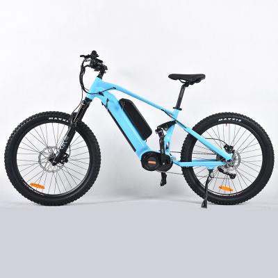 China Double Battery Aluminum Alloy E-MTB Motor Ebike Bafang Electric Mountain Bike For Men for sale