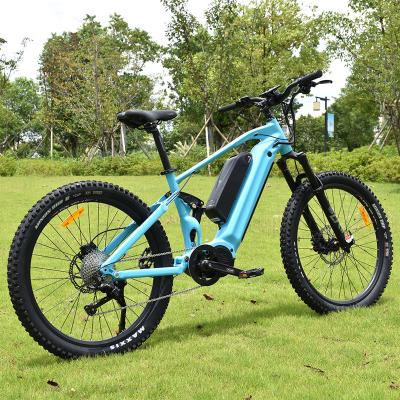 China 2021 New Arrival Aluminum Alloy Aluminum Alloy Mid Drive Motor 48V 750W 1000W China Electric Bike Bicycle for sale