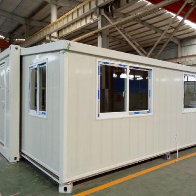 China Fast Build China's cheap prefab container houses have one room, one living room, one kitchen and one bathroom for sale