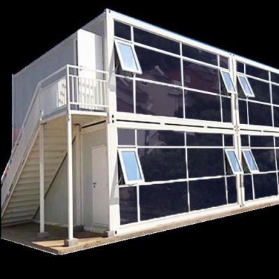 China Quickly Establish 2022 New Design Hot Sale 20ft And 40ft Flat Pack Container Houses Prefab Container Homes for sale