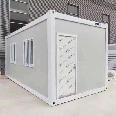 China Fast Build Houses Luxury Portable Prefab 20ft Movable Customized Modular Homes Flat Pack Container House Buildings for sale