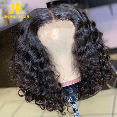 China Wholesale Cheap Curly Hair JP Curly Lace Frontal Wig,Virgin Hair Lace Frontal Wig With Baby Hair,Cheap Lace Front Wig For Black Women for sale