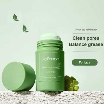 China OEM Moisturizer Poreless Deep Clean Beauty Skin Eggplant Green Tea Original Clay Mud Musk Face Mask Stick for sale