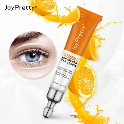 China Hot Selling Anti-Puffiness Eye Whitening Cream Remove Dark Circle Firming Tightening Skin Rich Vitamin C Eye Care Serum Cream for sale