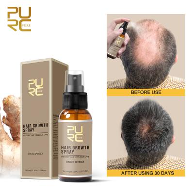 China 100% Natural Herbal Hair Growth And Anti Hair Loss Spray Maintain Hair Regrowth Fastly And Rich In Ginger Extract for sale