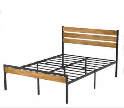 China KD Twin / Headboard Base Mattress Platform Bed Full / Queen Metal Footboard for sale