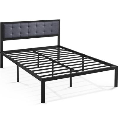 China Metal Bed 2023 New Design Metal Bed Frame With Headboard for sale