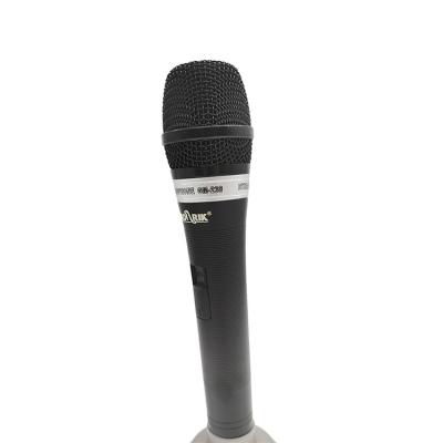 China 2021 New Arrival Handheld Professional Interview Microphone Dynamic Directional Black Cable Microphone for sale