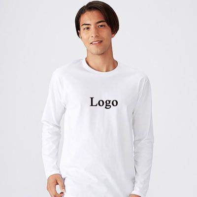 China COCOPY 2021 Custom Logo Blank Solid Color Cotton Long Sleeve T-shirt Fashionable Casual QUICK DRY 100% Knitted Eco-Friendly Clothing for sale