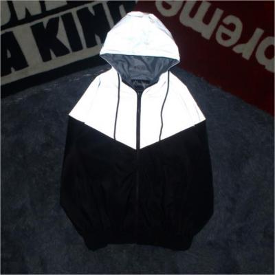 China Hot Selling Windproof Reflective Hooded Men's Jackets Streetwear Anorak Coats And Jackets Men for sale