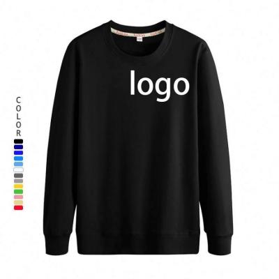 China Hot Selling Custom Logo Round Collar Mens Sweatshirts Anti-wrinkle Hoodies Fashion Casual Long Sleeve Sweatshirt Wholesale for sale