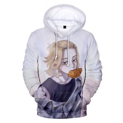 China Wholesale Anti-Wrinkle New Arrival Anime Printed Long Sleeve Men's Hoodies Sweatshirts Sweatshirt Hoodies For Men for sale