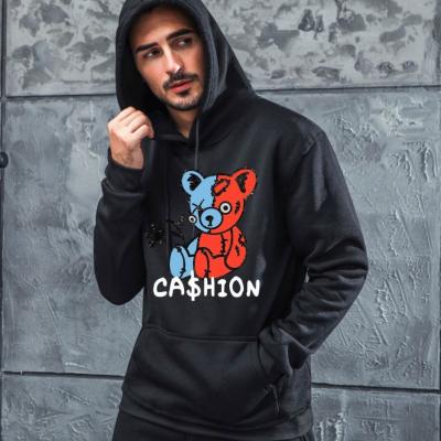 China Latest Design Anti-wrinkle Printed Fleece Mens Hoodies Sweatshirts Fashion 2021 Men's Hoodies Printed for sale