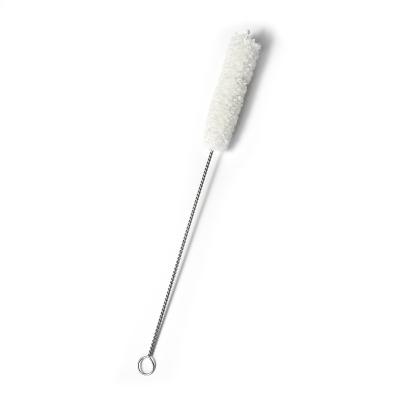 China Viable Wholesale Kettle Spout Stainless Steel Tools Wash Cotton Straw Tube Cleaning Brush for sale