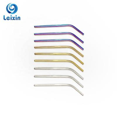 China Factory Price Stainless Metal Sustainable Reusable Eco - Friendly Customized Drinking Straw for sale