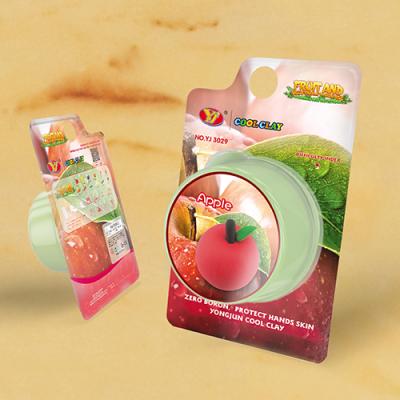 China Fruits and Vegetables--12 Different Items Yongjun Cool Clay Sets Color Dough Modeling Air Playdough Toys Plasticine Light Magic Super Clay for sale