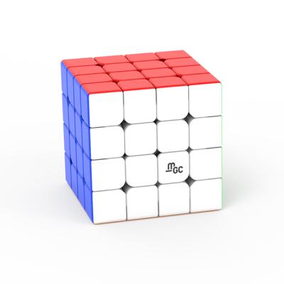 China YJ M-G-C 4x4x4 toy magic cube toys in magnets educational version ship puzzle cube Yongjun toys for sale