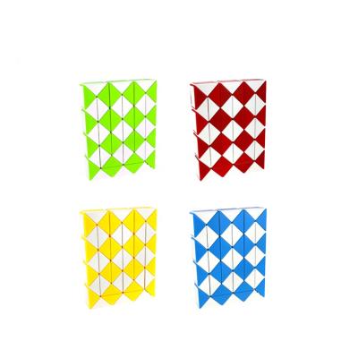 China Toy Yongjun Educational Custom Puzzles Folding Snake Plastic Magic Cube For Kids for sale