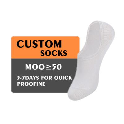 China Wholesale high quality XINQI OEM/ODM medias-de-algodon-100 non-slip 200N brand QUICK DRY shallow invisible silicone ankle socks for sale