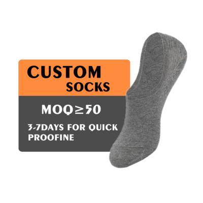 China Wholesale high quality XINQI OEM/ODM designer sports sock brand QUICK DRY shallow invisible silicone non-slip socks men's 200N for sale