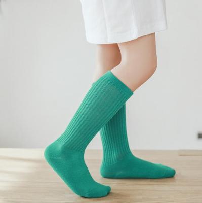 China XINQI OEM/ODM autumn and winter wholesale QUICK DRY white socks candy color children's fluorescent socks for sale