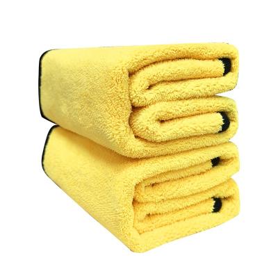 China Custom Viable 30x30 40x40 30x40 30x60cm Microfiber Towel Cleaning Cloth Wash Towel For Car Care for sale