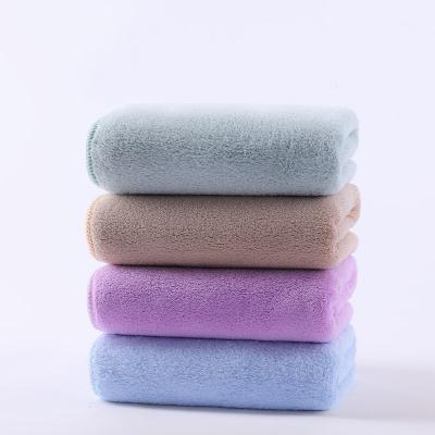 China Sustainable quality brand new luxury for hotels towels printed premium plush towel bathtowel for sale