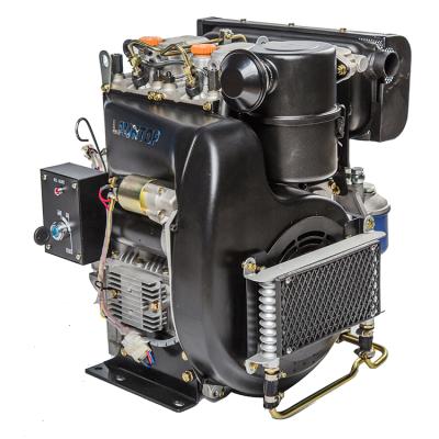 China Factory price hot sale LA290 air-cooled twin-cylinder diesel engine for sale