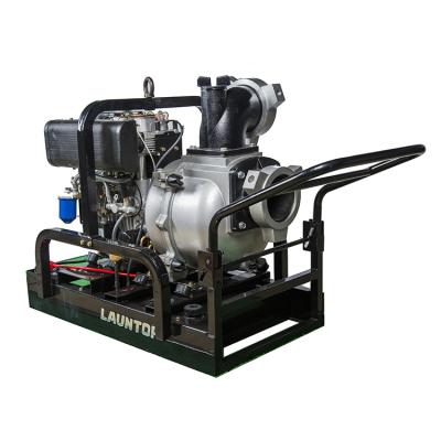 China High Quality 6 Inch Diesel Self Priming Sewage Waste Water Pump for sale