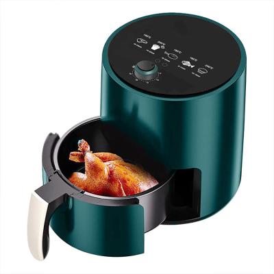 China Outdoor Household Digital Display Panel 3-4L Electric Oil Free Air Fryer for sale