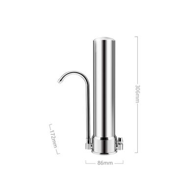 China Hot Selling Hotel Product Water Filter Vacuum Activated Carbon Kitchen Faucet With Water Faucet Filter Purifier for sale