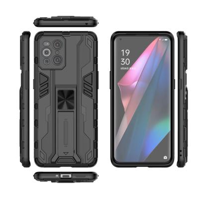 China Shockproof For Oppo Find X3pro Supersonic Car Bracket Mobile Phone Case F19pro Anti-Drop Phone Case for sale