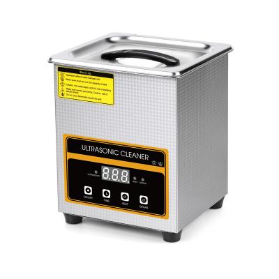 China Degas function to ensure better cleaning & Protect Fragile Items Digital Ultrasonic Cleaner Bath 2L 60W With DEGAS SEMIWAVE Heater For Clinic Medical And Dental Gasoline Jet for sale