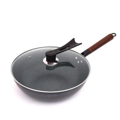 China Viable Whole Sales Good Price Carbon Steel Frying Pan With Nonstick for sale