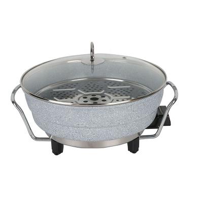 China Maifan Classic Cheap Stone Household 30cm Large Electric Hot Pot With Binaural Handle for sale